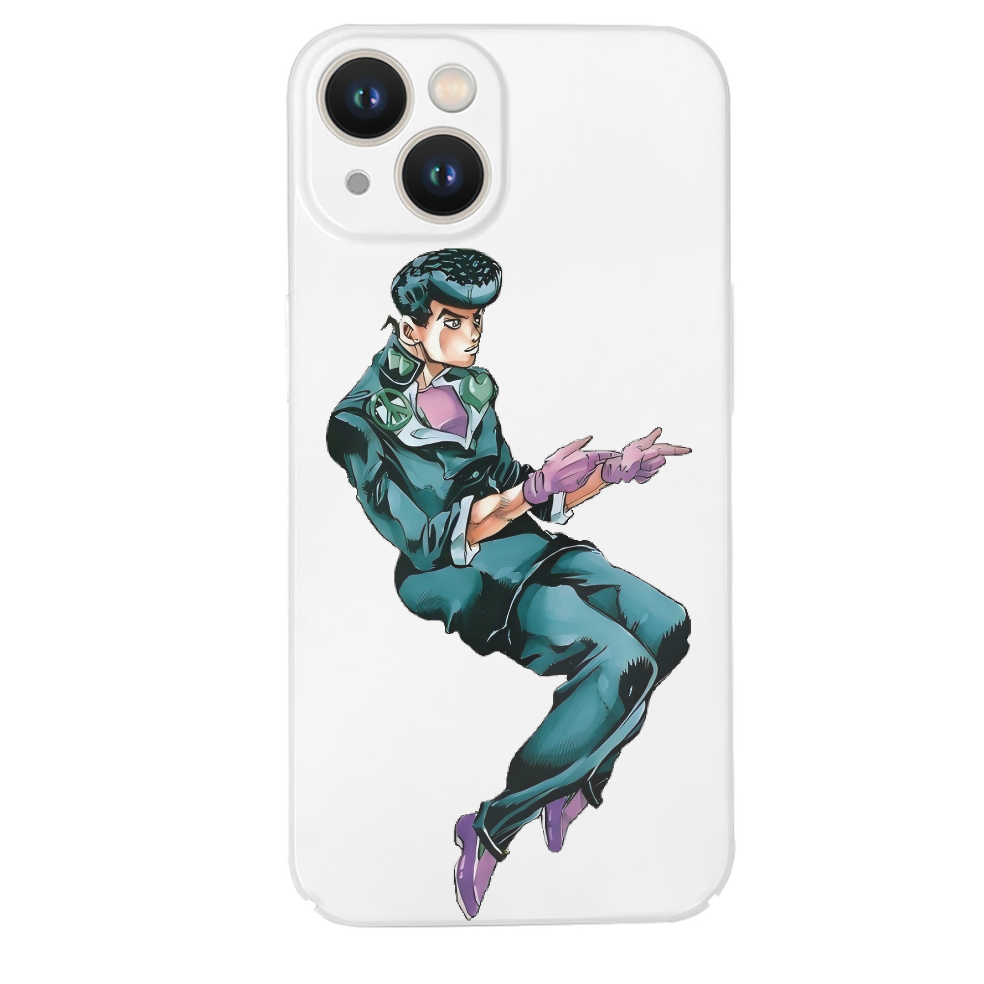 （画像用） ジョジョの奇妙な冒険 ひがしかた じょうすけ JoJo's Bizarre Adventure Higashikata Josuke 【iPhone 14シリーズ対応】ハードケース